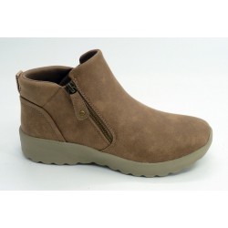 Botín mujer marca skechers en color marron