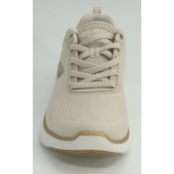 Deportivo mujer marca skechers en color beige