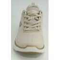 Deportivo mujer marca skechers en color beige