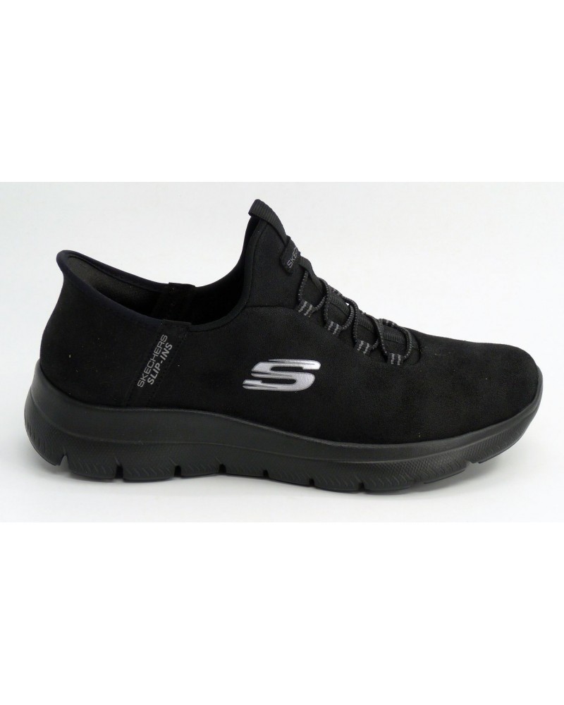 Deportivo mujer marca skechers en color negro