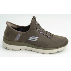 Deportivo mujer marca skechers en color marron