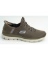 Deportivo mujer marca skechers en color marron