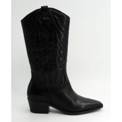  bota mujer marca lol en color negro 