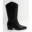  bota mujer marca lol en color negro 