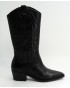 Bota mujer marca lol en color negro